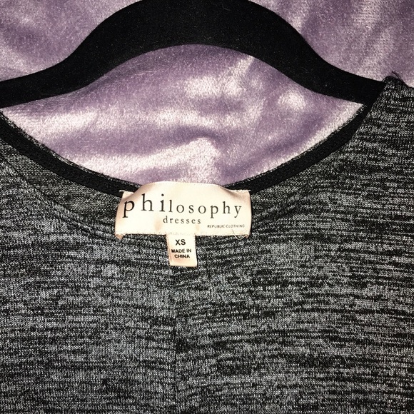 Sleeveless Grey T-Shirt Dress - Picture 2 of 5